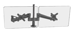 Ergo Double Monitor Arm